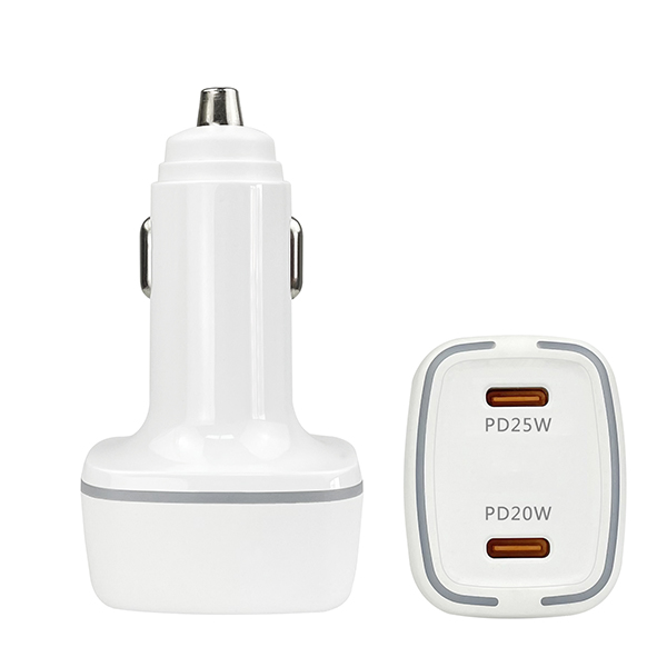 45W 雙PD車(chē)載充電器-SC361